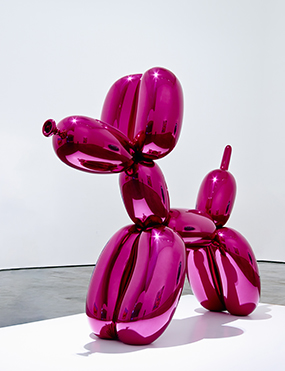 politicus hoop Pelgrim Jeff Koons - Artwork: Balloon Dog