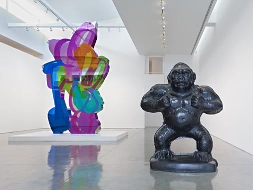 Jeff Koons, Gagosian Gallery, Beverly Hills, 2012.