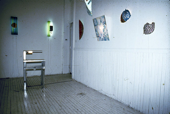 Jeff Koons. Lighting, P.S.1, Long Island City, New York, 1981.