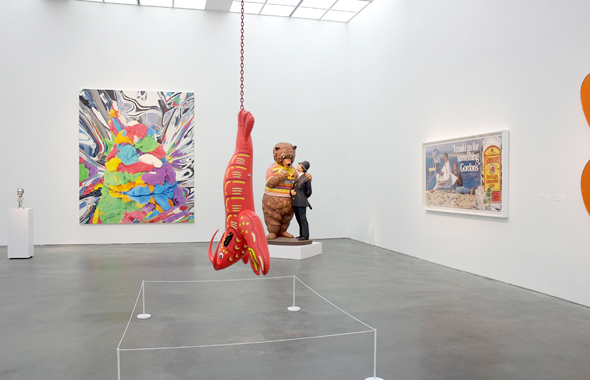 Jeff Koons, Museum of Contemporary Art, Chicago, 2008.