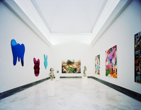 Jeff Koons, Museo Archeologico Nazionale, Naples, Italy, 2003.