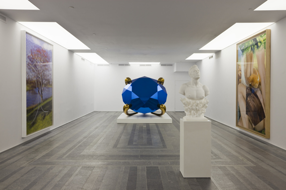 Diamond (Blue) by Jeff Koons. Sexuality and Transcendence, Pinchuk Art Centre, 2010